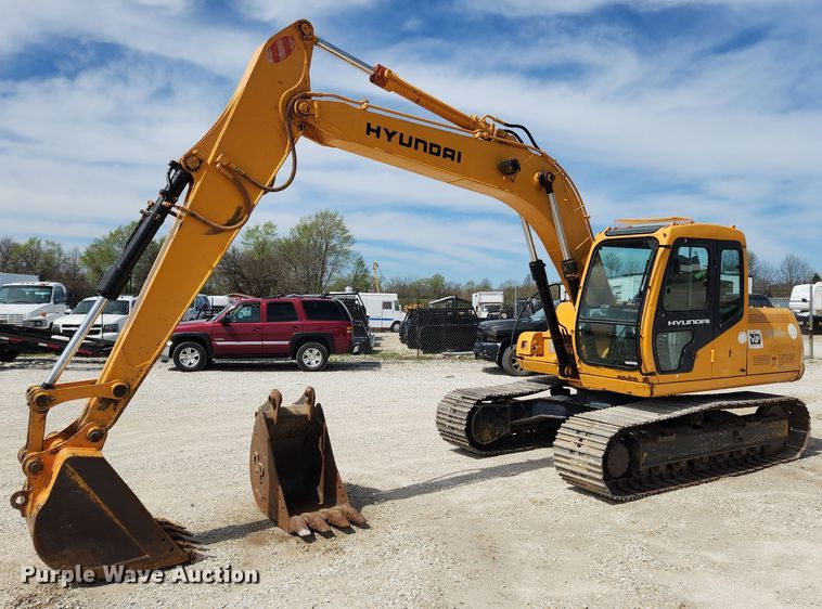 image for item MW9651 2000 Hyundai Robex 130LC-3  excavator