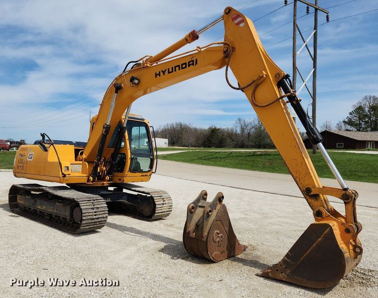 image for item MW9651 2000 Hyundai Robex 130LC-3  excavator