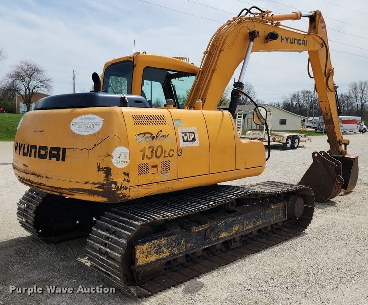 image for item MW9651 2000 Hyundai Robex 130LC-3  excavator