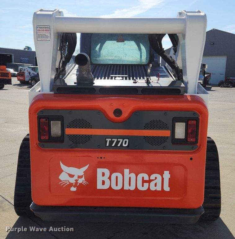 image for item MW9663 2018 Bobcat T770  tracked skid steer loader