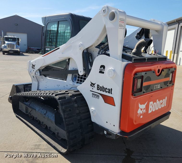 image for item MW9663 2018 Bobcat T770  tracked skid steer loader