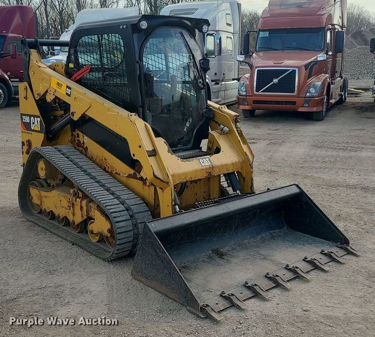 image for item MX9615 2016 Caterpillar 259D  tracked skid steer loader