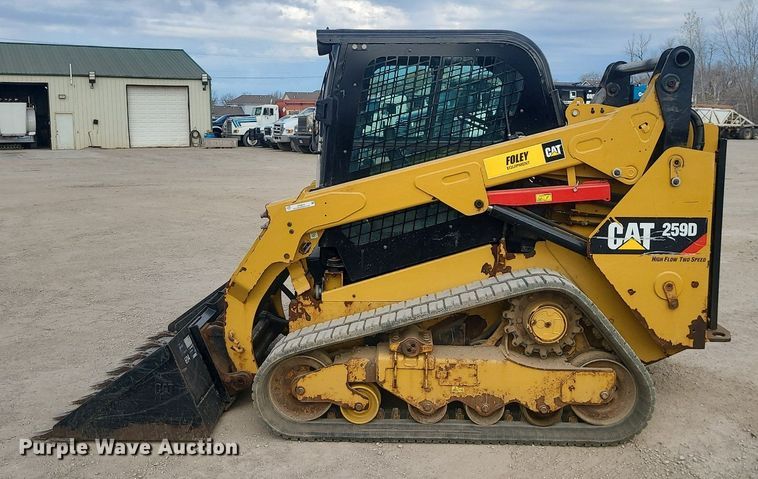 image for item MX9615 2016 Caterpillar 259D  tracked skid steer loader