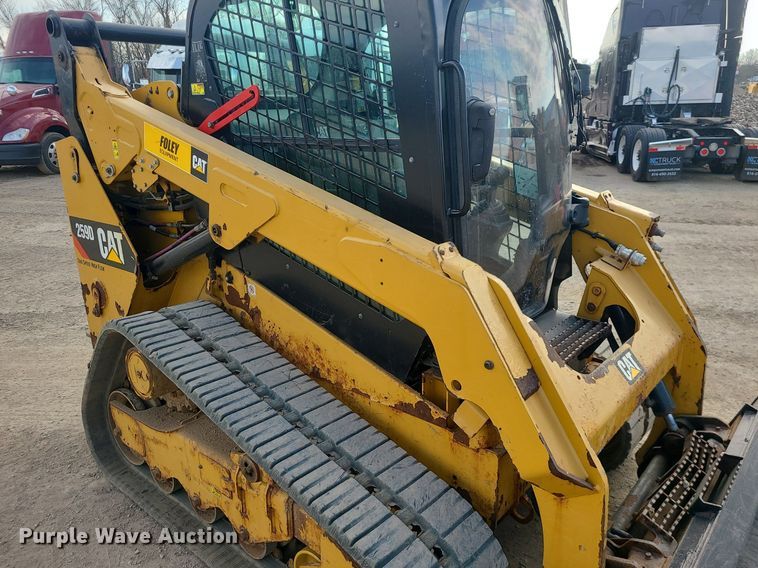 image for item MX9615 2016 Caterpillar 259D  tracked skid steer loader
