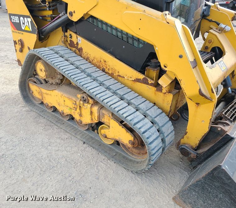 image for item MX9615 2016 Caterpillar 259D  tracked skid steer loader