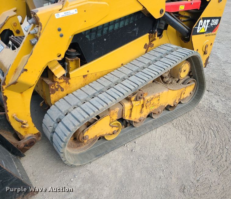 image for item MX9615 2016 Caterpillar 259D  tracked skid steer loader