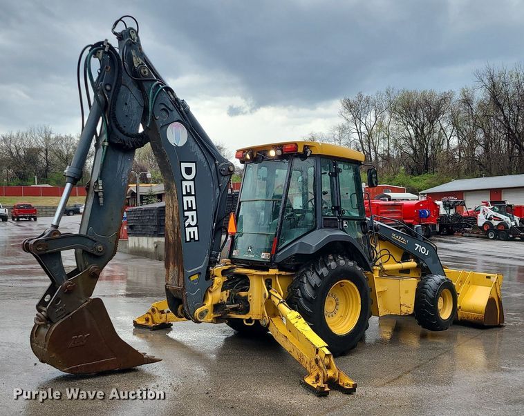 image for item MX9619 2010 John Deere 710J  backhoe