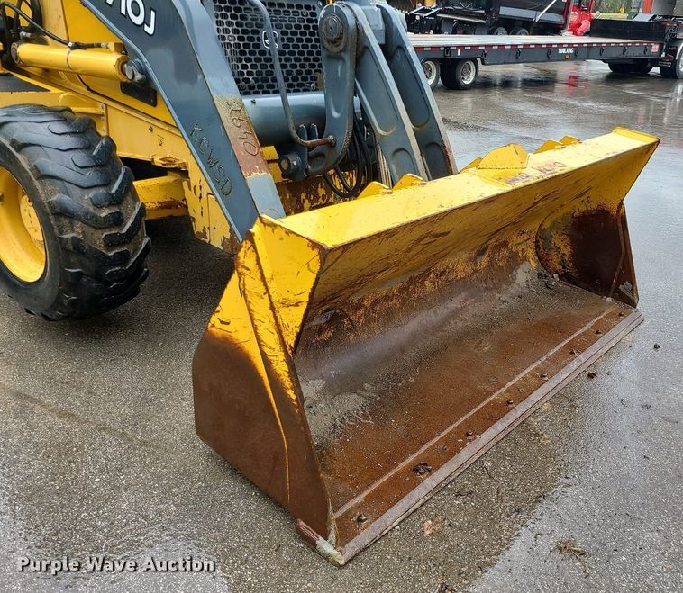 image for item MX9619 2010 John Deere 710J  backhoe