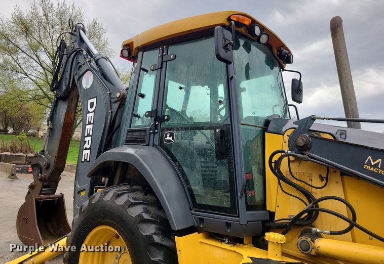 image for item MX9619 2010 John Deere 710J  backhoe