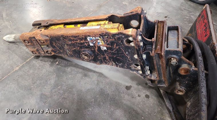 image for item MX9627 Stanley MB05  skid steer breaker