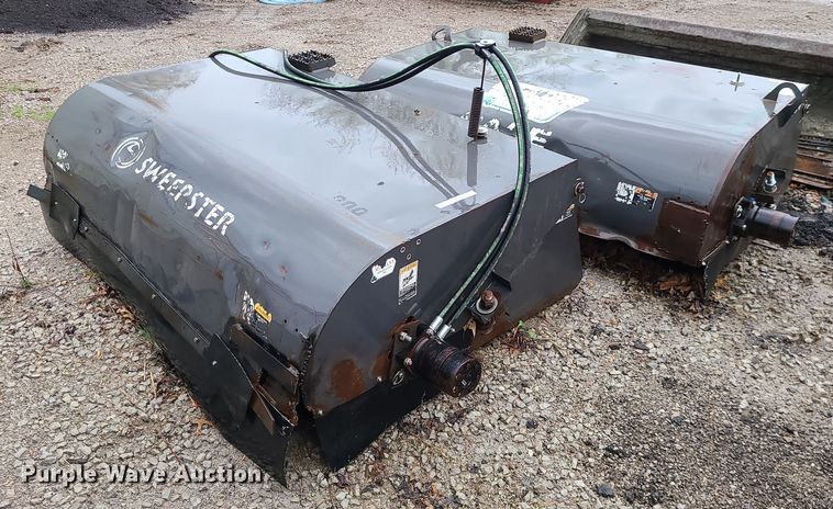 image for item MX9630 (2) Sweepster skid steer brooms