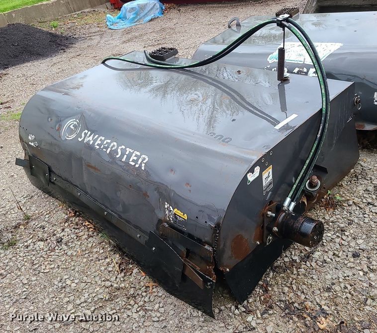 image for item MX9630 (2) Sweepster skid steer brooms