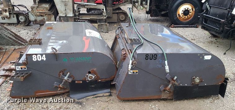 image for item MX9630 (2) Sweepster skid steer brooms