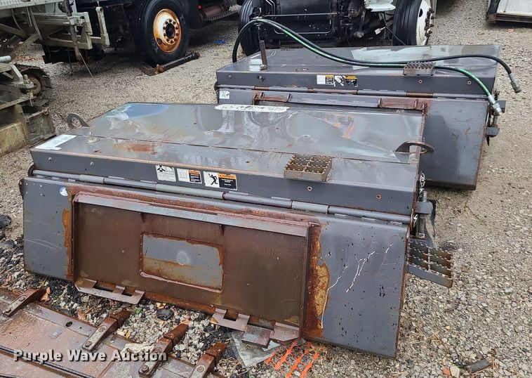 image for item MX9630 (2) Sweepster skid steer brooms