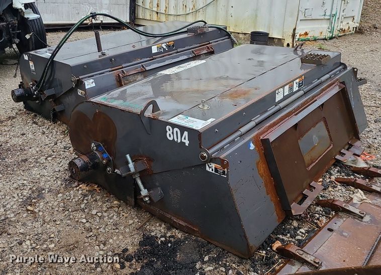 image for item MX9630 (2) Sweepster skid steer brooms