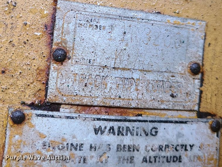 image for item MX9631 1970 Caterpillar 977K  track loader