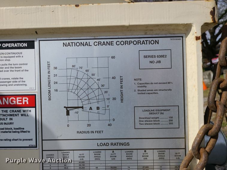 image for item MX9632 National Crane 600E2  load block