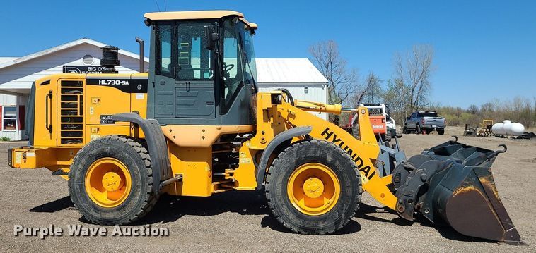 image for item MX9652 Hyundai HL730-9A  wheel loader