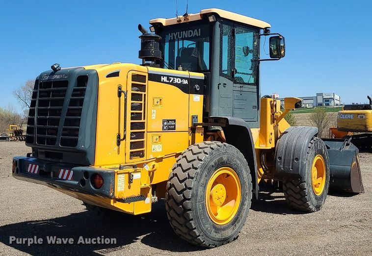 image for item MX9652 Hyundai HL730-9A  wheel loader