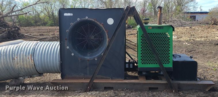 image for item MX9654 Chicago  air curtain burner