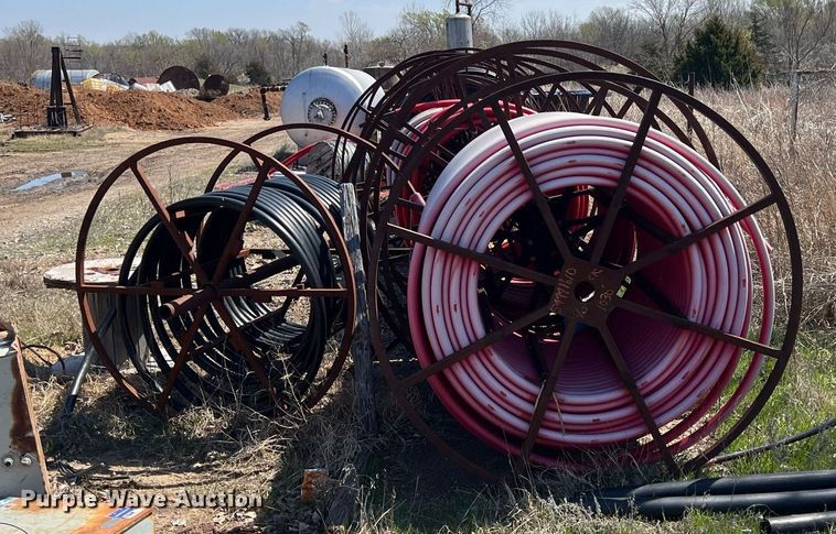 image for item MY9604 (7) spools of underground conduit