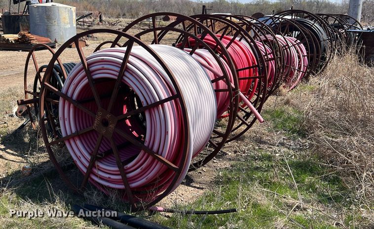 image for item MY9604 (7) spools of underground conduit