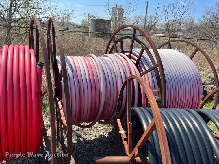 image for item MY9604 (7) spools of underground conduit