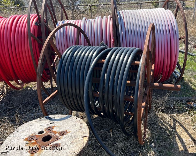 image for item MY9604 (7) spools of underground conduit