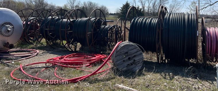 image for item MY9605 (8) spools of underground electrical cable