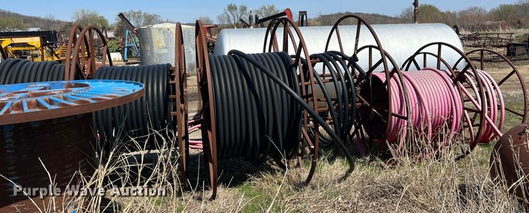 image for item MY9605 (8) spools of underground electrical cable