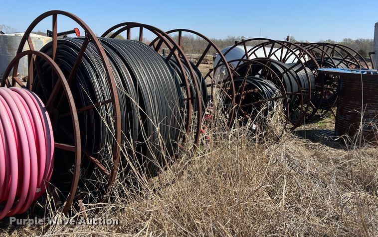 image for item MY9605 (8) spools of underground electrical cable