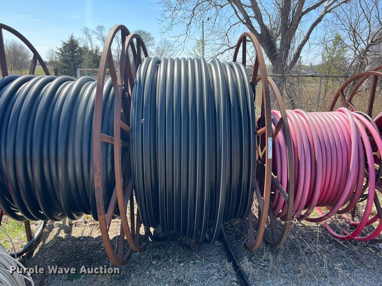 image for item MY9605 (8) spools of underground electrical cable