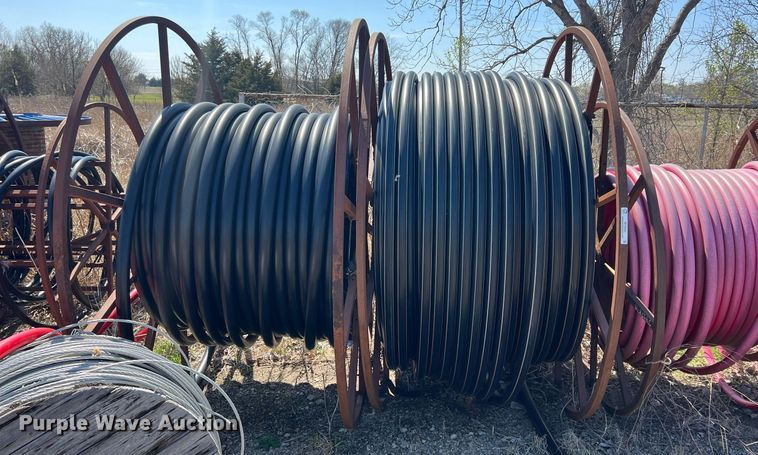 image for item MY9605 (8) spools of underground electrical cable