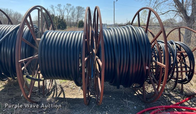 image for item MY9605 (8) spools of underground electrical cable