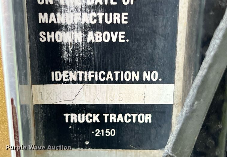 image for item MY9679 1988 Kenworth T800  dump truck