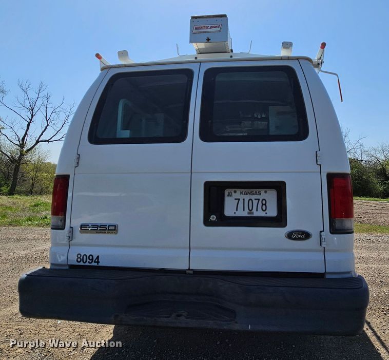 image for item DK1757 2008 Ford E350 Super Duty  van