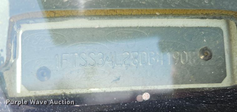 image for item DK1757 2008 Ford E350 Super Duty  van