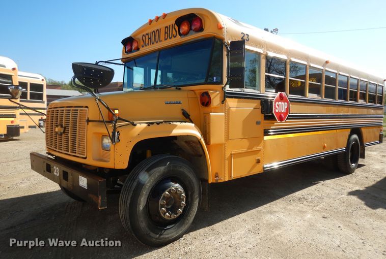 image for item DK1773 2003 Blue Bird  school bus