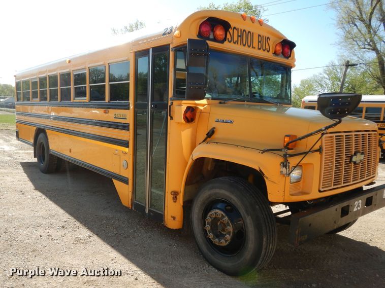 image for item DK1773 2003 Blue Bird  school bus