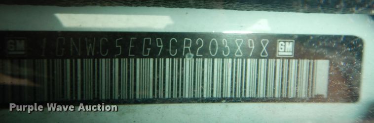 image for item DK1776 2012 Chevrolet Suburban 1500  SUV