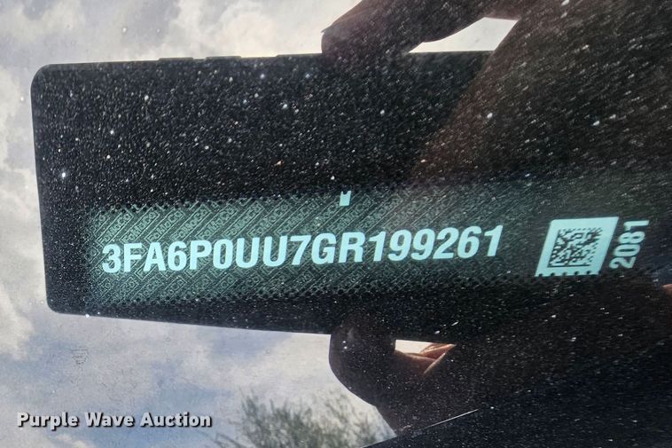 image for item DK1783 2016 Ford Fusion Hybrid