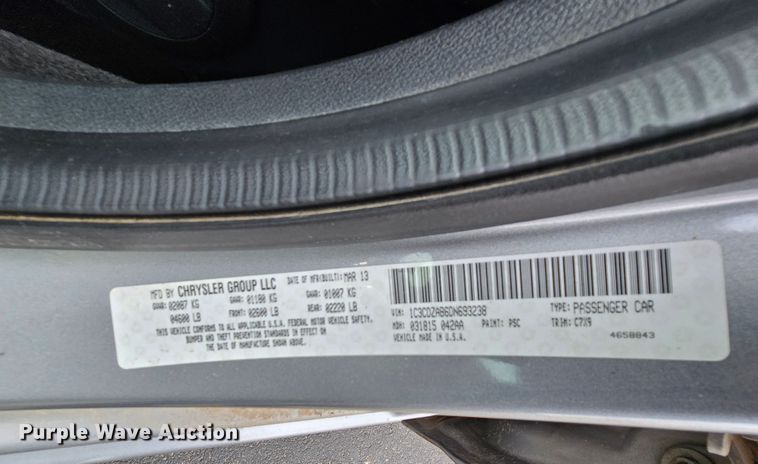 image for item DK1785 2013 Dodge Avenger