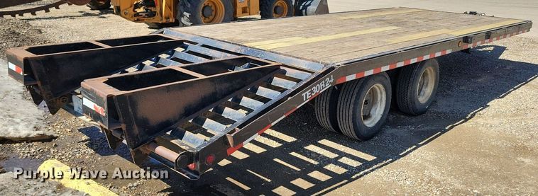 image for item DK5212 2007 Trail Eze TE30R24  equipment trailer