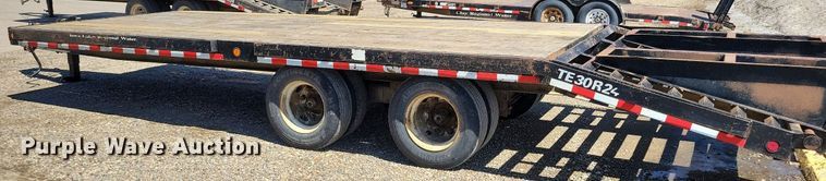 image for item DK5212 2007 Trail Eze TE30R24  equipment trailer