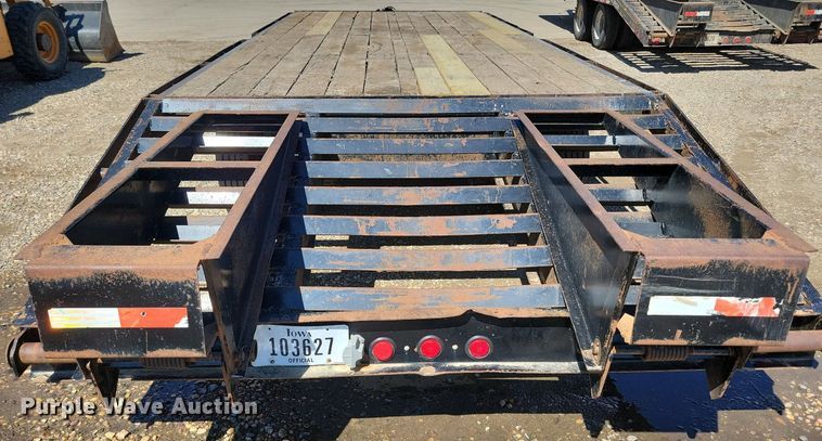 image for item DK5212 2007 Trail Eze TE30R24  equipment trailer
