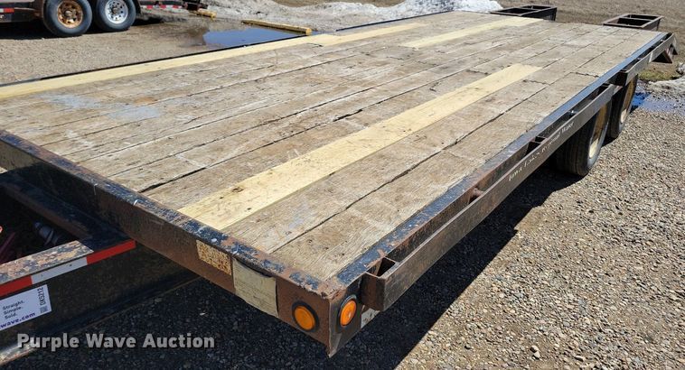 image for item DK5212 2007 Trail Eze TE30R24  equipment trailer