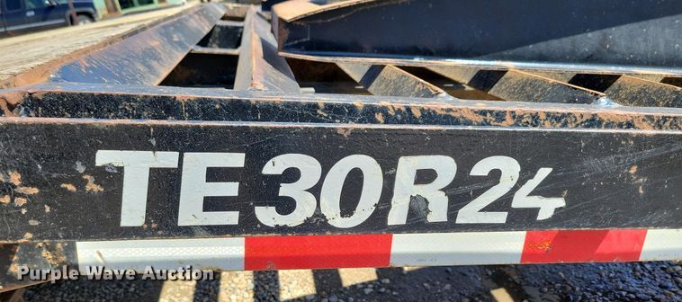 image for item DK5212 2007 Trail Eze TE30R24  equipment trailer