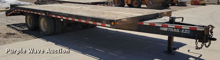 image for item DK5213 2007 Trail Eze TE30R24  equipment trailer