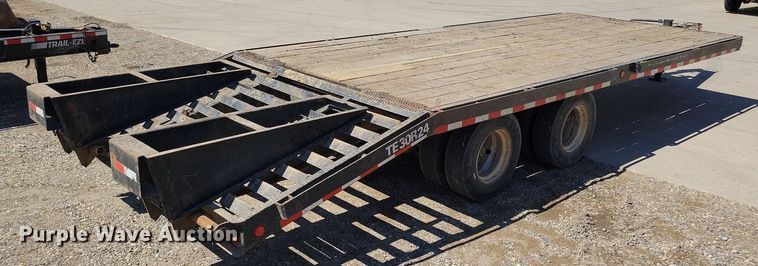 image for item DK5213 2007 Trail Eze TE30R24  equipment trailer
