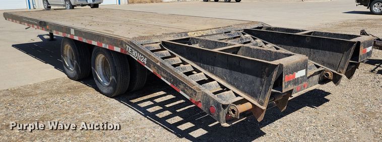 image for item DK5213 2007 Trail Eze TE30R24  equipment trailer